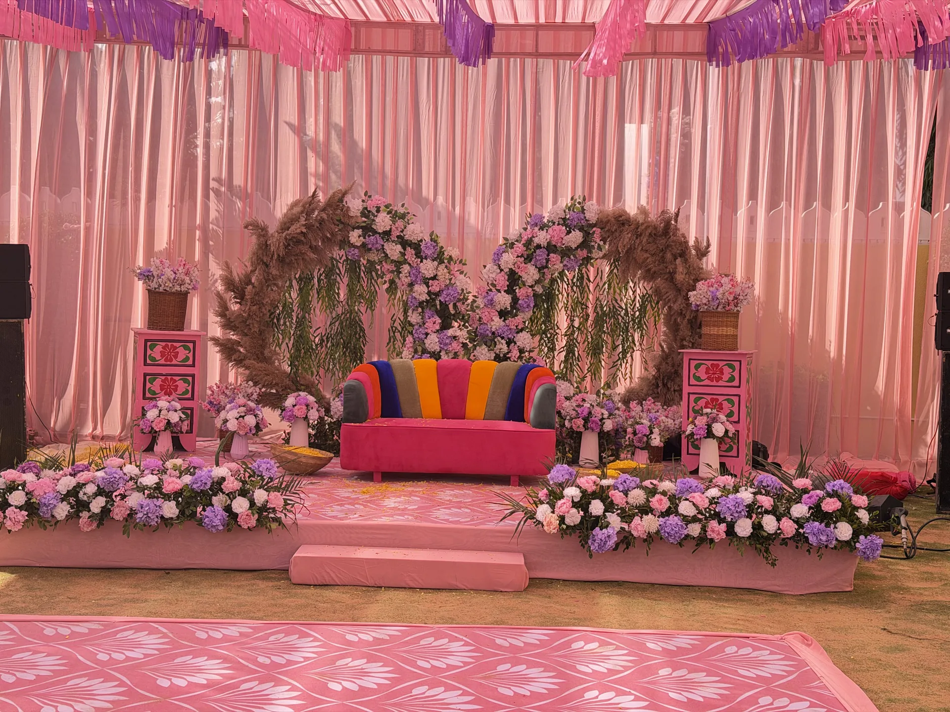 Mehendi ceremony styling by BTH Events in Jaipur