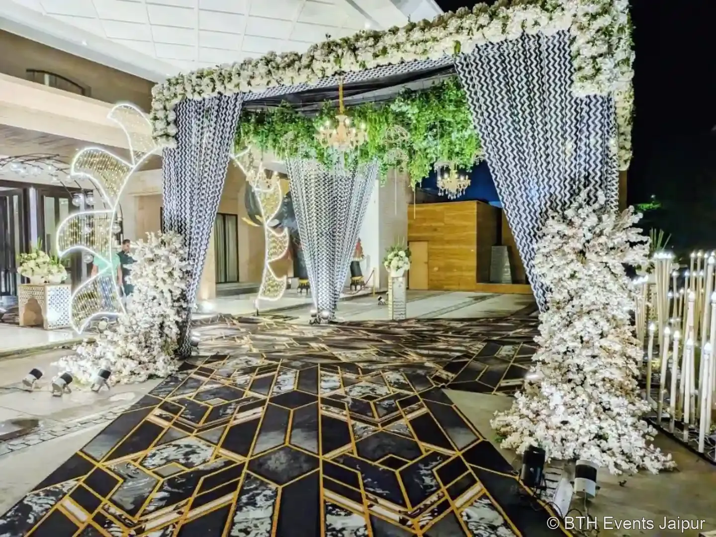Sangeet setup by BTH Events
